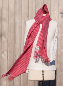 NEW red pink scarf